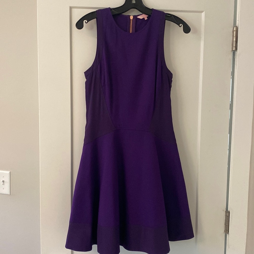 Ted Baker Purple Sleeveless Dress